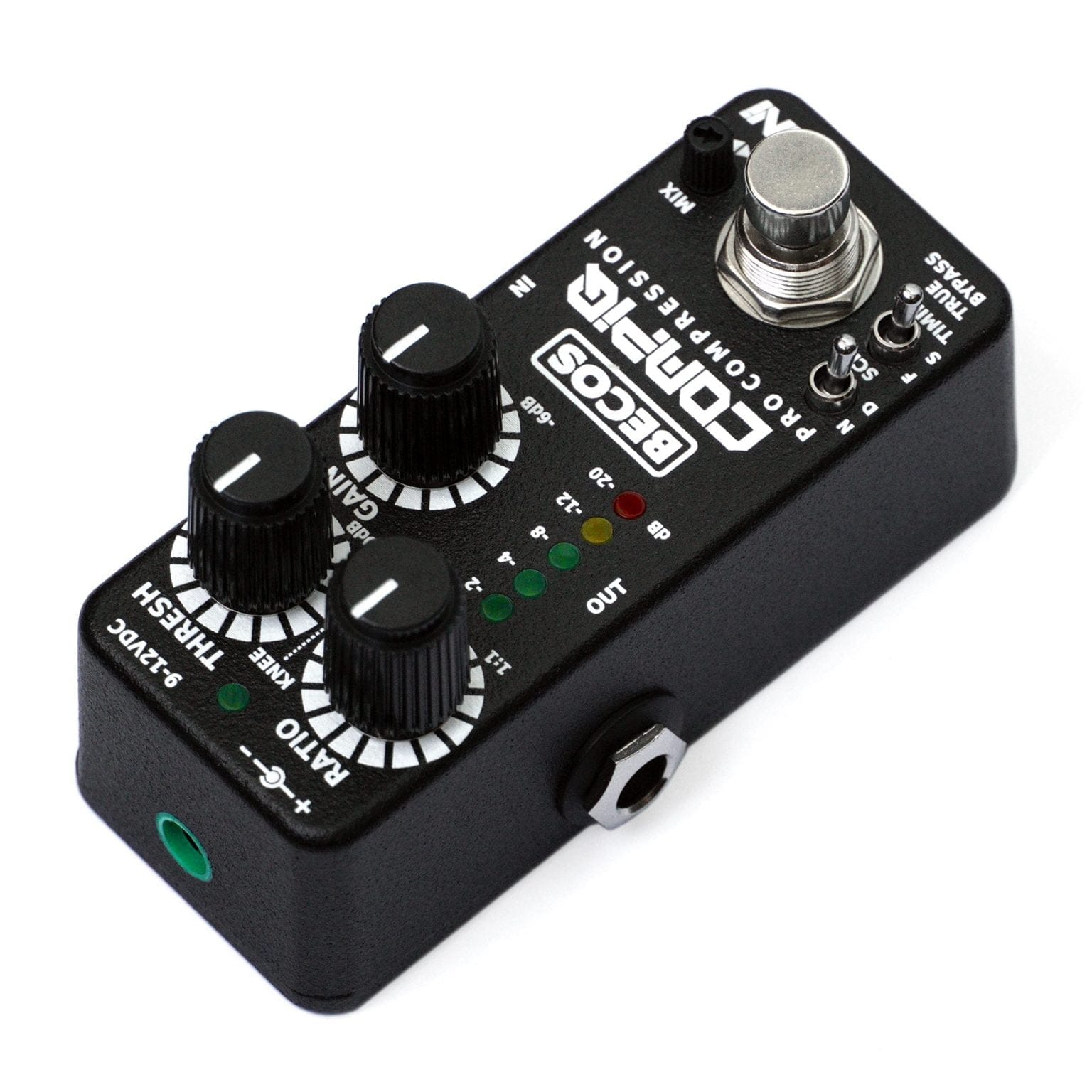 CompIQ MINI Compressor Pedal for Bass & Guitar BECOSFX