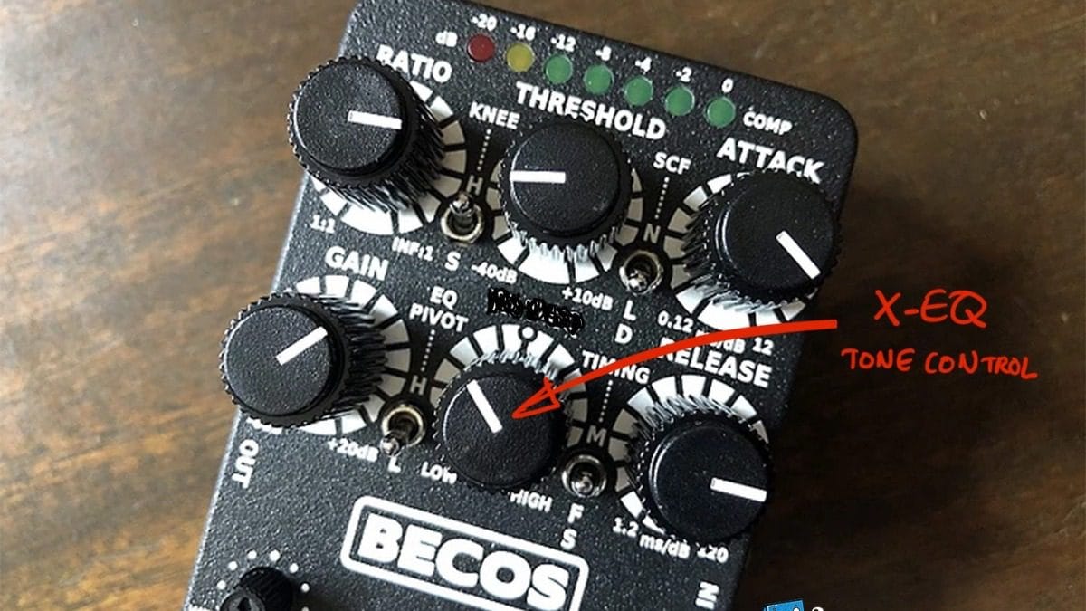 ほぼ未使用 Becos CompIQ STELLA Pro MKII CompIQ STELLA Pro Compressor Pedal for Bass and Guitar – BECOS FX