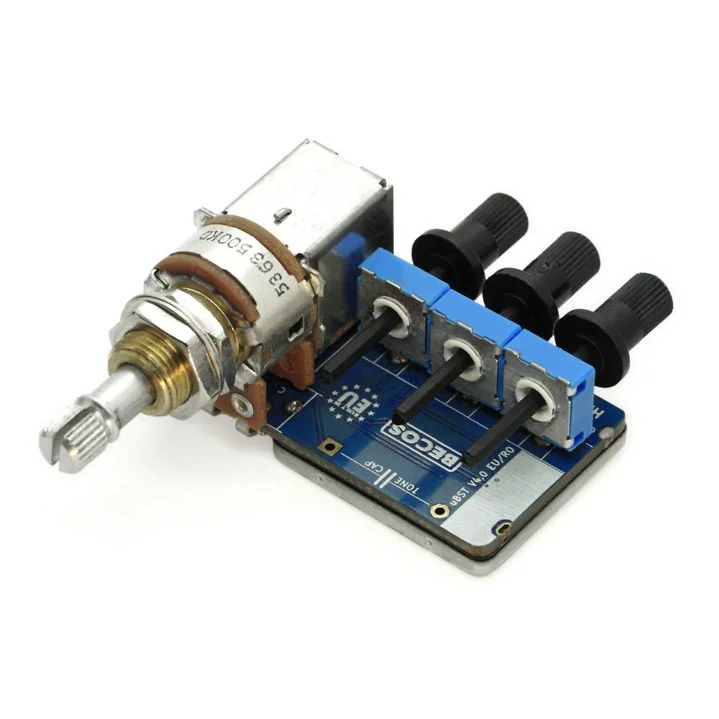 Micro Booster MK4 Onboard Guitar Preamp with Baxandall EQ and Push-Push Switch-Pot