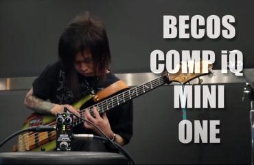 Becos CompIQ Mini One Pro Compressor Demonstrated on Bass by FIRE Japan