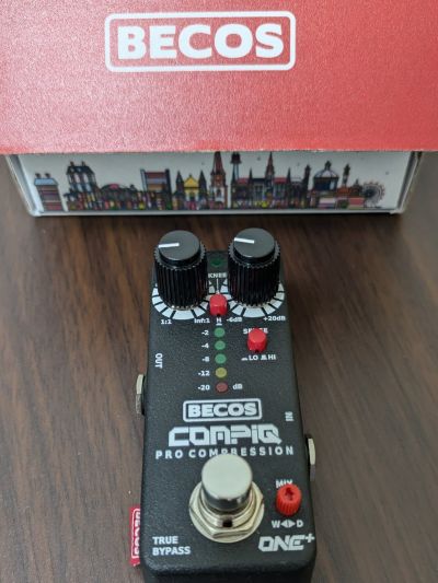 Stella Pro MK2 – A full-featured compressor pedal for bass… – BECOS FX