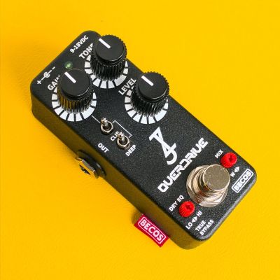CompIQ STELLA Pro Compressor Pedal for Bass and Guitar – BECOS FX