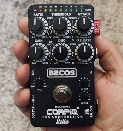 BECOS Effects releases the CompIQ PRO Stella Compressor – BECOS FX