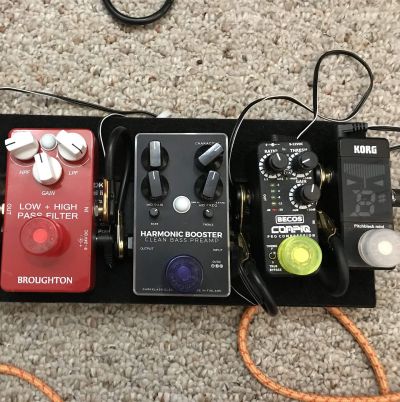 Micro Booster MK4 Onboard Guitar Preamp with Push-Push Switch-Pot