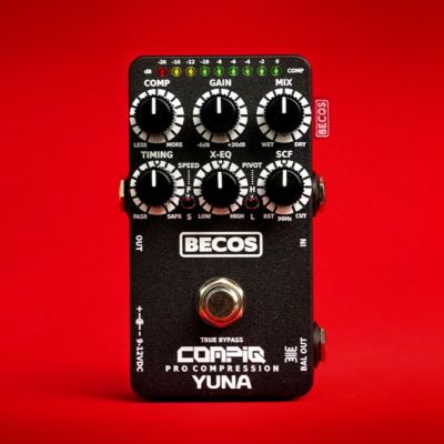 Stella Pro MK2 – A full-featured compressor pedal for bass… – BECOS FX