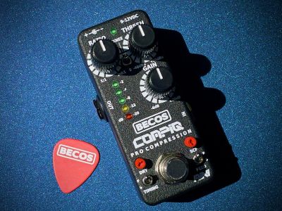 Stella Pro MK2 – A full-featured compressor pedal for bass… – BECOS FX