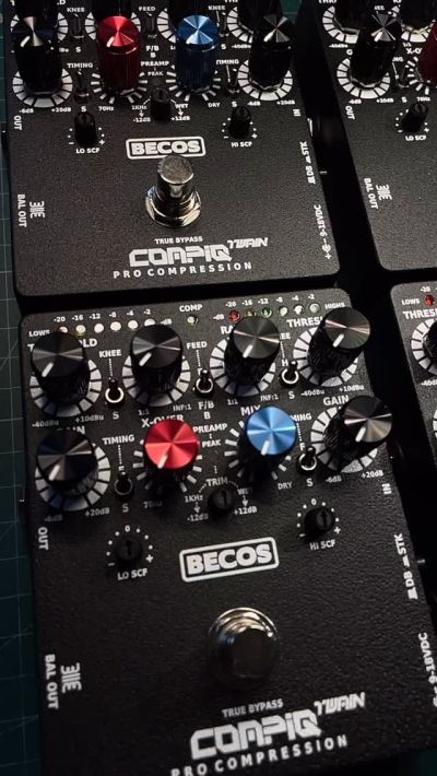 Stella Pro MK2 – A full-featured compressor pedal for bass… – BECOS FX