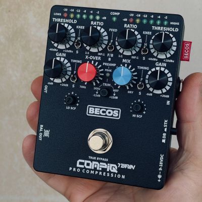 BECOS FX CompIQ Twain Pro MK2 – A dual-band / stacked compressor